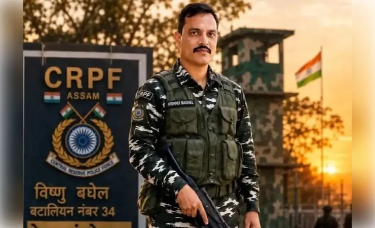 शहीद हुए सीआरपीएफ जवान विष्णु का राजकीय सम्मान के साथ अंतिम संस्कार