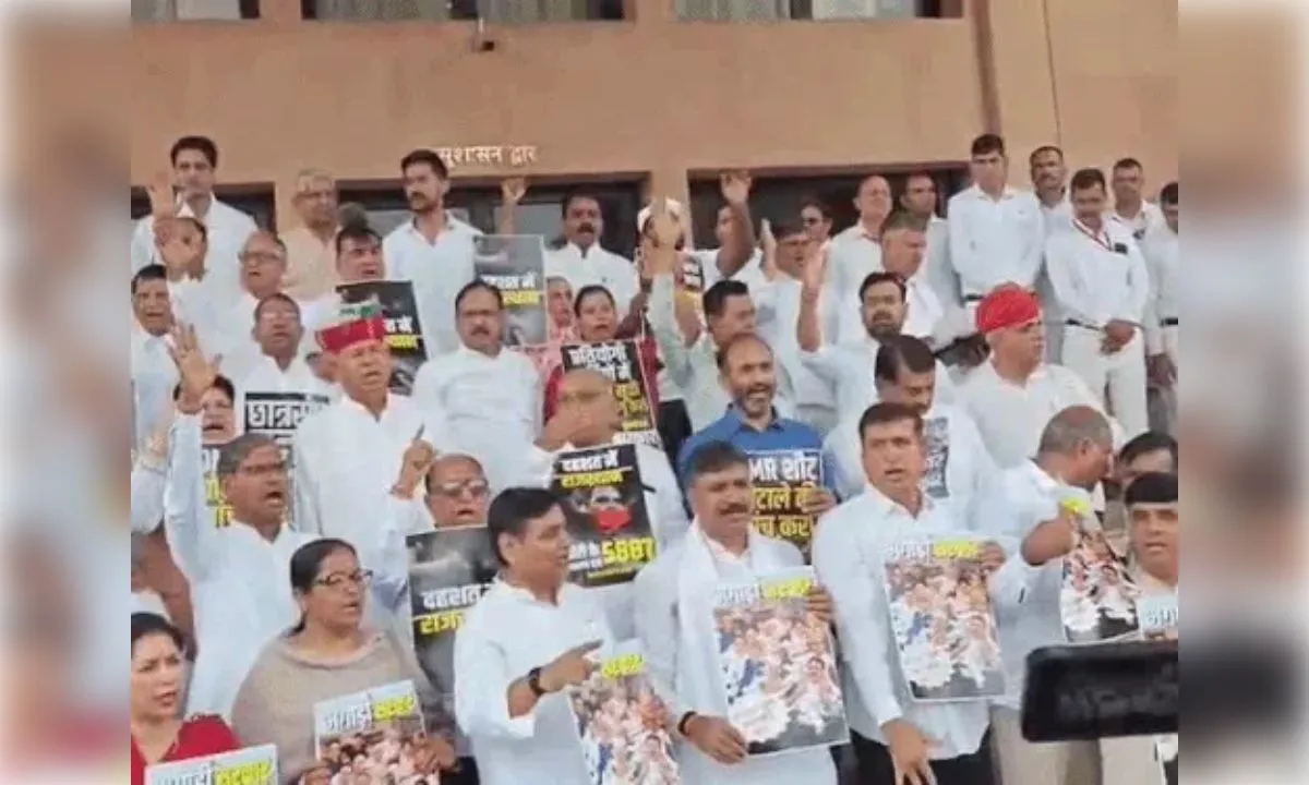 CJP कार्यकर्ताओं से मारपीट के मुद्दे पर विधानसभा में हंगामा