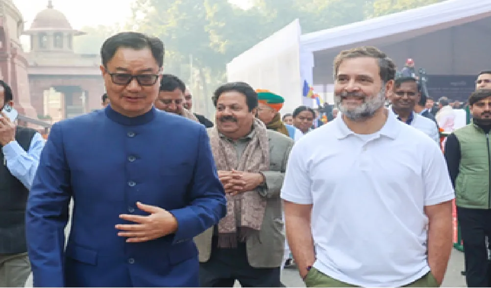 राहुल को महिला आरक्षण विधेयक का समर्थन करने में कोई दिक्कत नहीं होनी चाहिए: किरेन रिजिजू