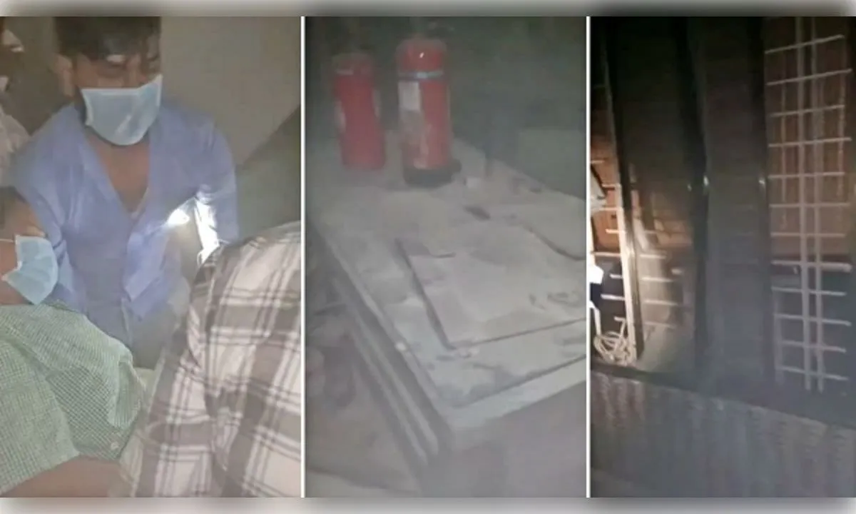  दीपशिखा हॉस्पिटल में आग से मची अफरा-तफरी, 21 मरीज सुरक्षित रेस्क्यू