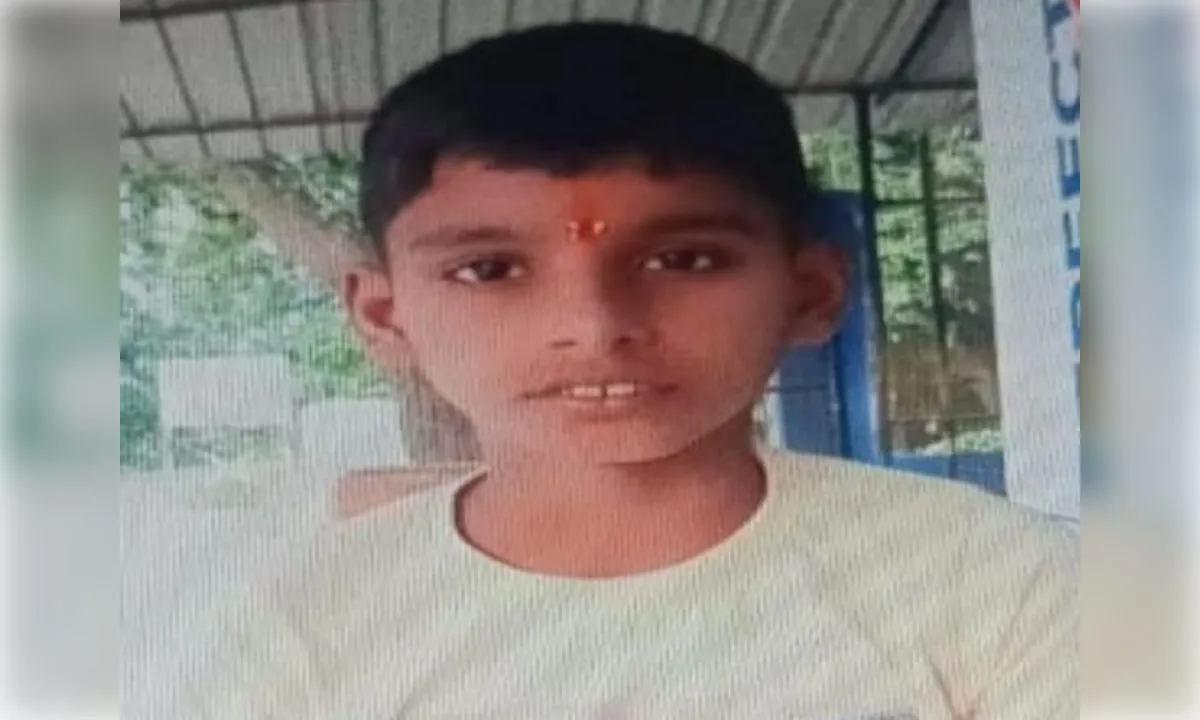  झटका मशीन की चपेट में आकर नाबालिग लड़के की मौत