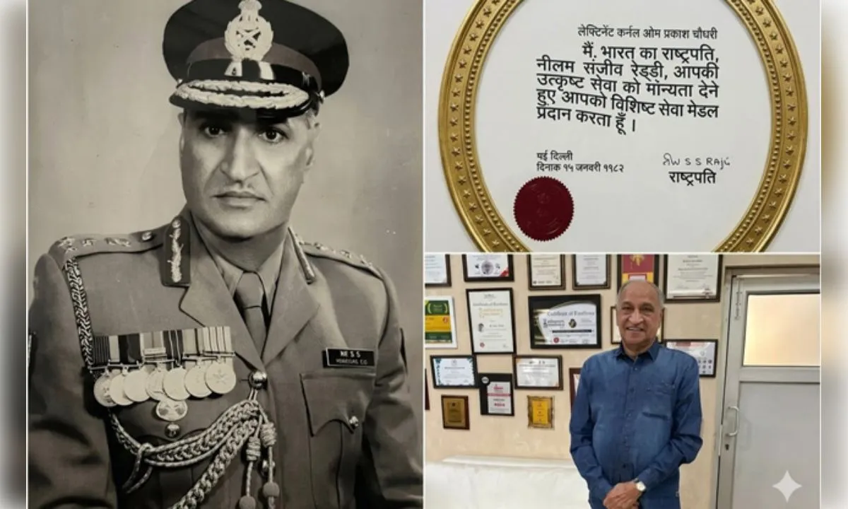 ब्रिगेडियर ओपी चौधरी का निधन, शिक्षा जगत में शोक की लहर