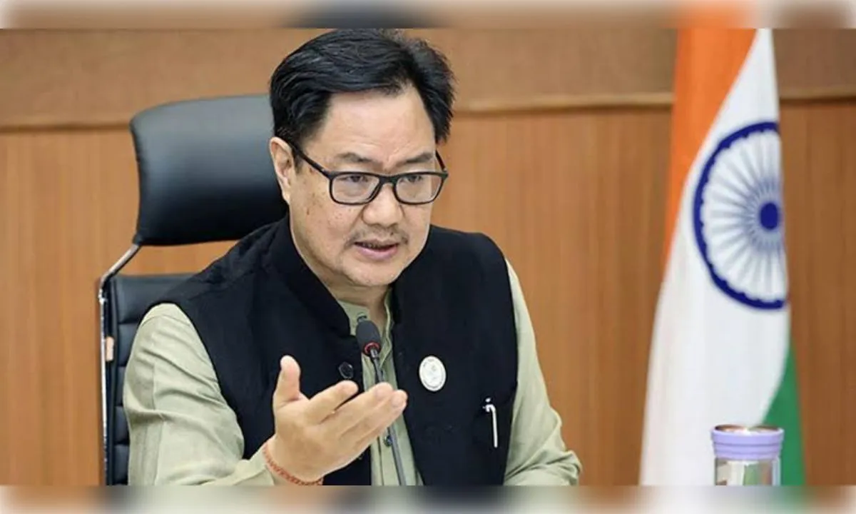 रिजिजू ने विपक्ष से सदन की कार्यवाही सुचारू रूप से चलने की अपील