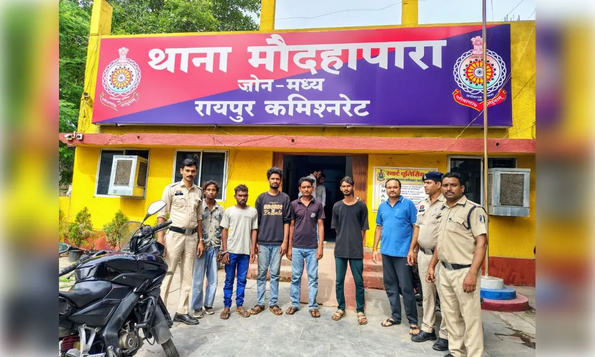 रायपुर में दो दिन में 143 वारंट तामील, फरार वारंटी गिरफ्तार