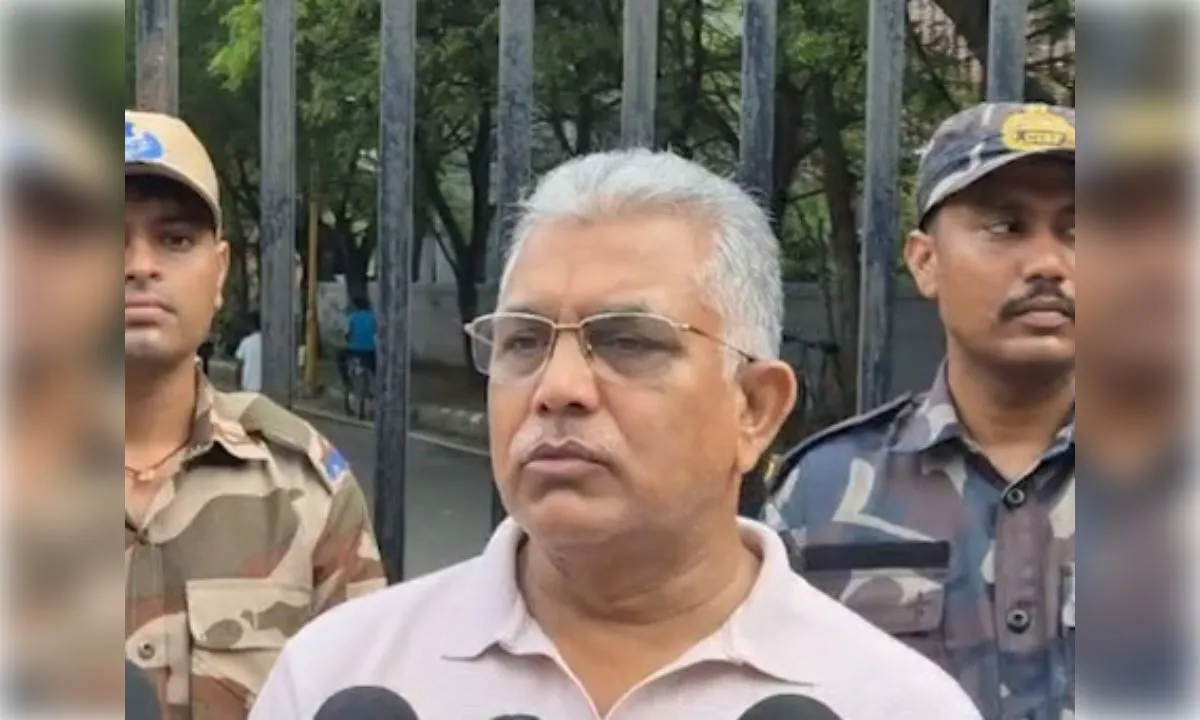 सोशल मीडिया बना आतंकियों का नया हथियार, जांच में पाकिस्तान-दुबई कनेक्शन के संकेत: दिलीप घोष