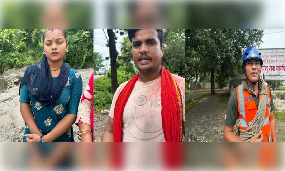 नेपाल बाढ़ पीड़ित ने सुनाई आपबीती, तबाही का दर्द किया बयां