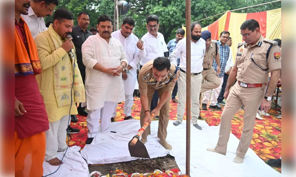 64 करोड़ से बनेगा वाराणसी का नया पुलिस मुख्यालय, भूमि पूजन