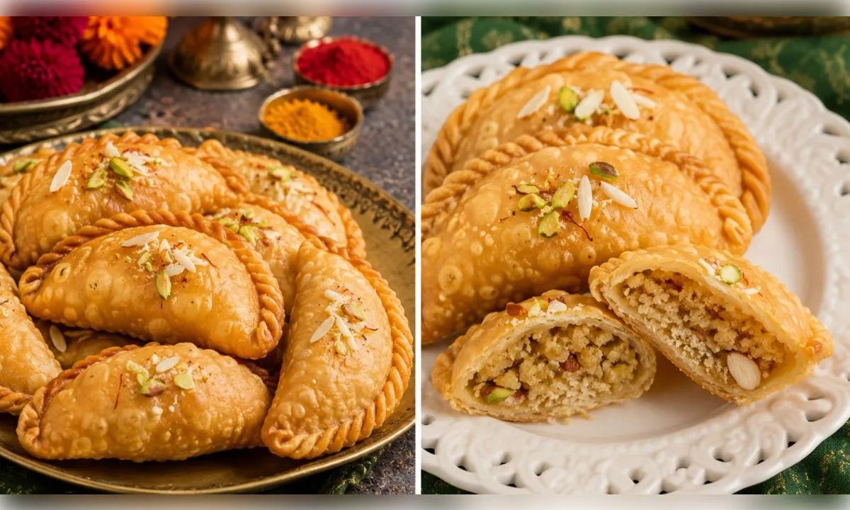  मिठास को और दोगुना करने के लिए मावा गुजिया एक बेहतरीन ऑप्शन