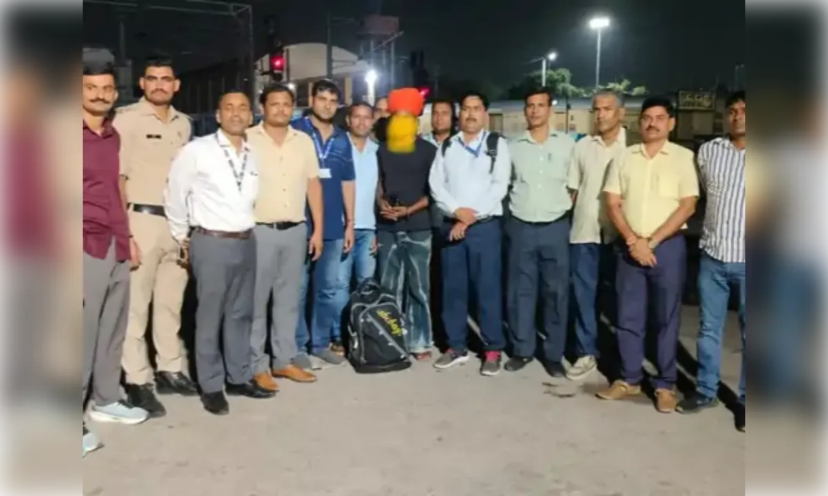 आरपीएफ क्राइम ब्रांच की बड़ी कार्रवाई, चारबाग स्टेशन पर पकड़ी 30 लाख की हेरोइन