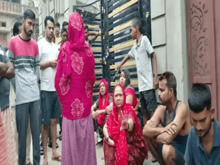 दबिश देने गई मलिहाबाद पुलिस पर सर्राफा व्यापारी को छत से धक्का देने का आरोप,मौत   