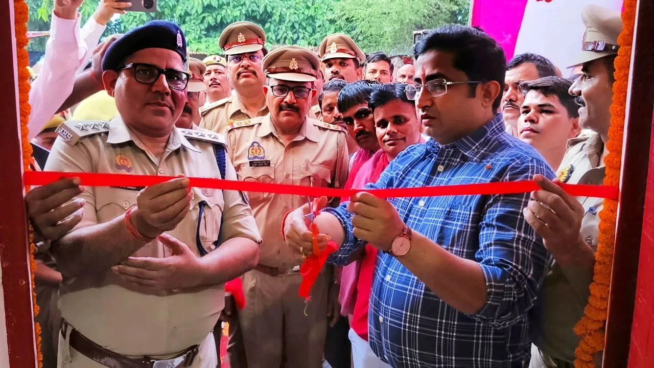 संतकबीरनगर में ‘करमैनी घाट’ पुलिस चौकी का भव्य उद्घाटन