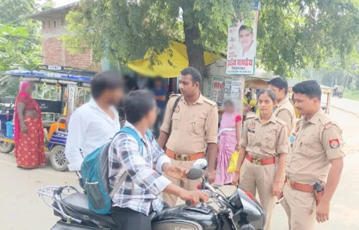 ऑपरेशन मजनू के तहत संतकबीरनगर पुलिस की व्यापक कार्रवाई