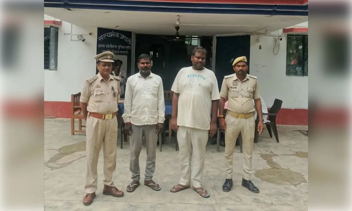 वारंटियों पर चला मोतीगंज पुलिस का शिकंजा, दो अभियुक्त गिरफ्तार