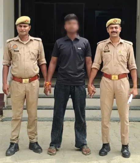 गुण्डा एक्ट में जिलाबदर अभियुक्त को किया गया गिरफ्तार