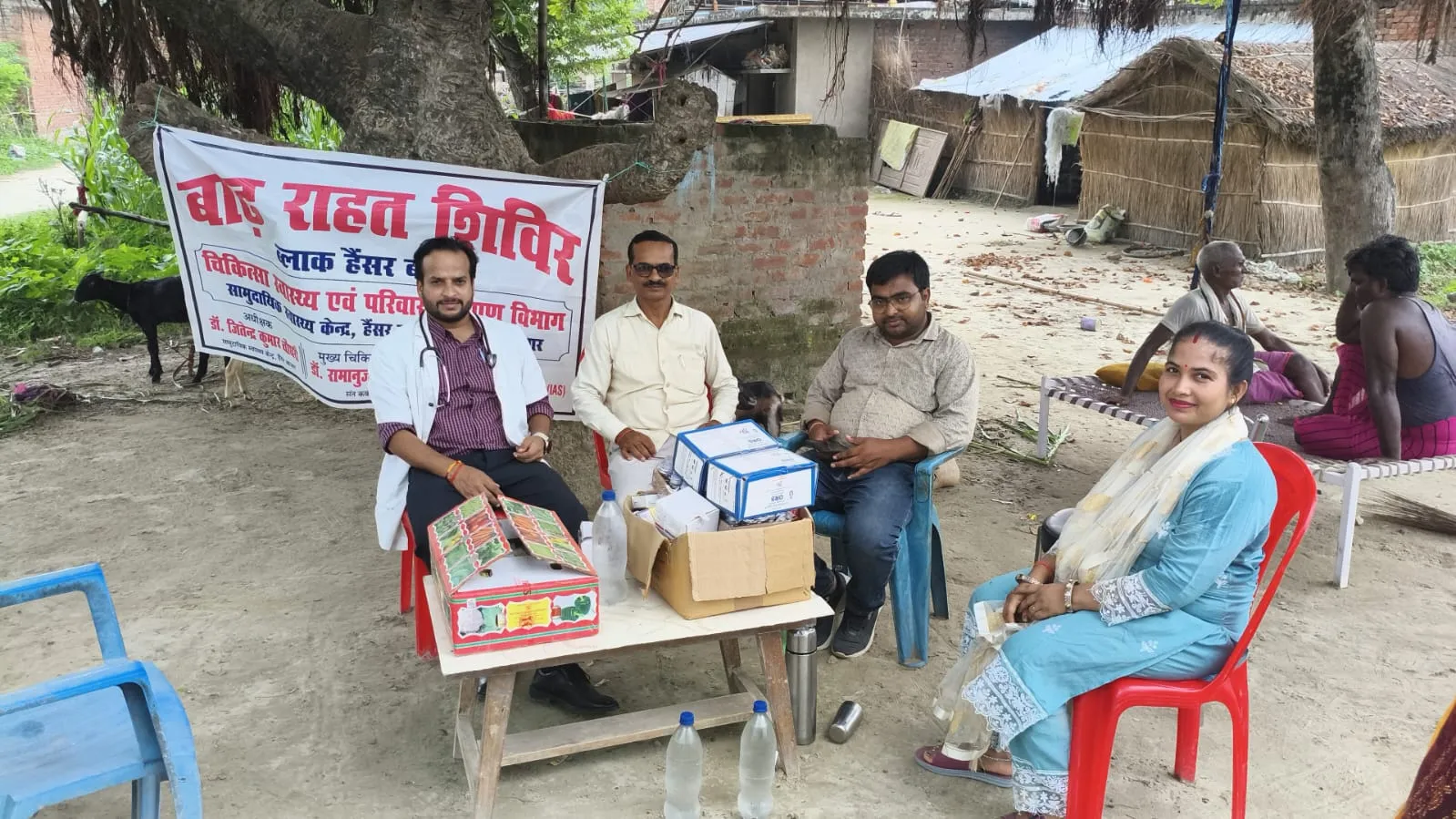 धनघटा तहसील अंतर्गत बाढ़ से सुरक्षा एवं बचाव के दृष्टिगतआवश्यक प्रबंध सुनिश्चित किए गए 