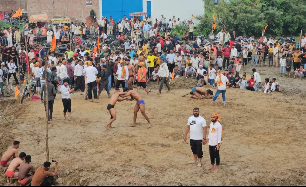स्व0मान सिंह उर्फ बेचा की स्मृति में विशाल दंगल का आयोजन