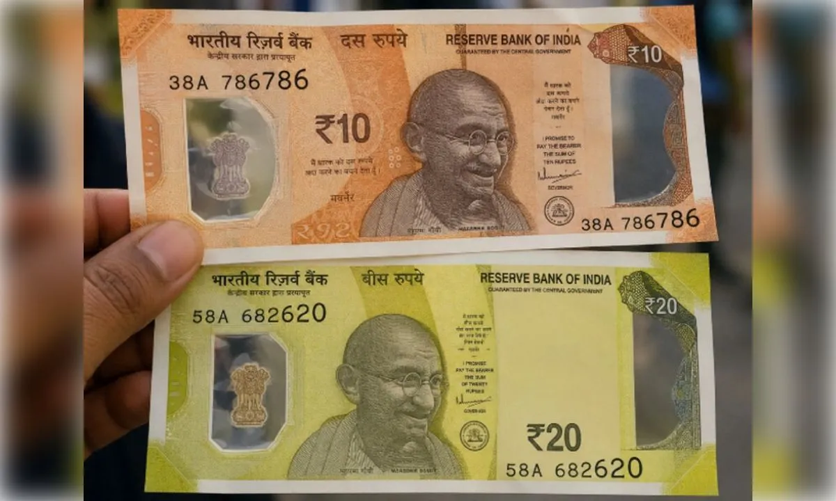 अब 10 और 20 रुपए के प्लास्टिक के नोट छापे जाएंगे:वित्त राज्य मंत्री