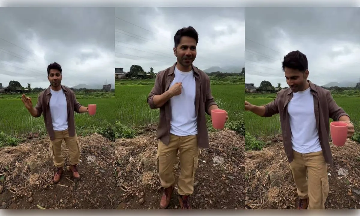 वरुण धवन ने खरीदा अपना खेत; चाय-बिस्किट संग मनाया जश्न