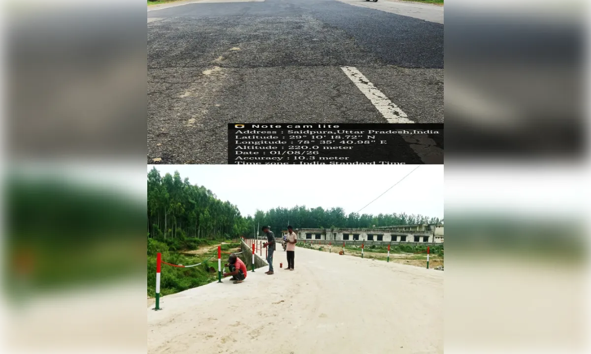 लोक निर्माण विभाग ने कांवड़ मार्गों को बनाया पैचलेस, सुधार कार्यों से शिवभक्तों की यात्रा हुई सुगम