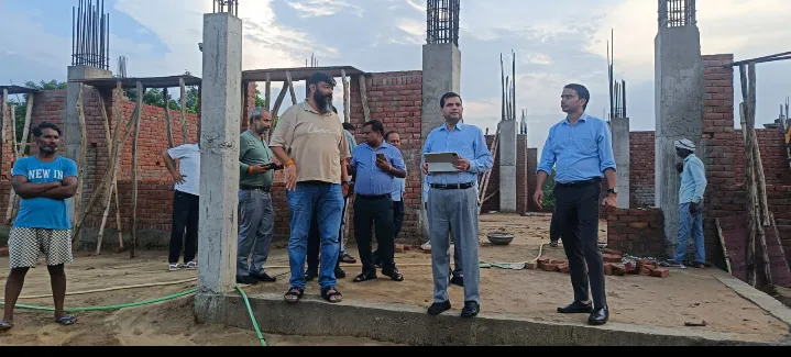 देवली में 1.41 करोड़ रुपए की लागत से बन रहा है उत्सव भवन