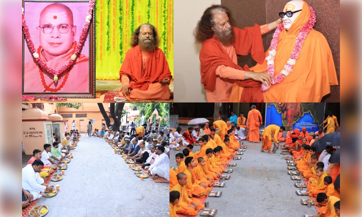 स्वामी शुकदेवानन्द सरस्वती के निर्वाण महोत्सव में श्रद्धा का सैलाब