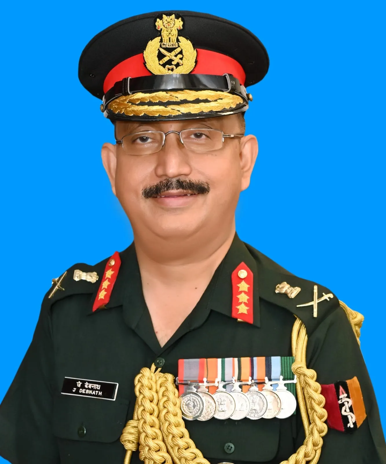 लेफ्टिनेंट जनरल जे.देबनाथ ने संभाला पदभार 