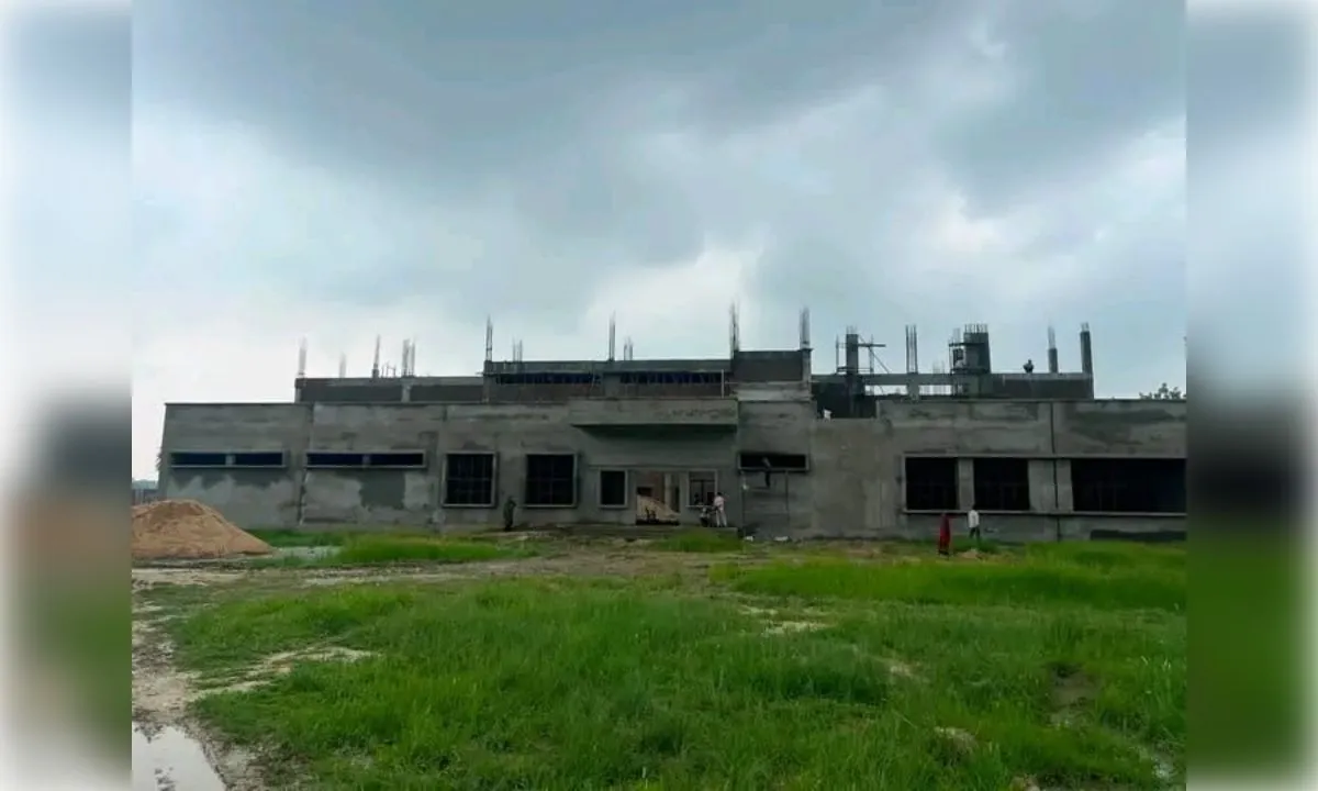 हरिहरपुर में बन रहा अत्याधुनिक इंडोर स्टेडियम, ग्रामीण खिलाड़ियों को मिलेंगी आधुनिक सुविधाएं