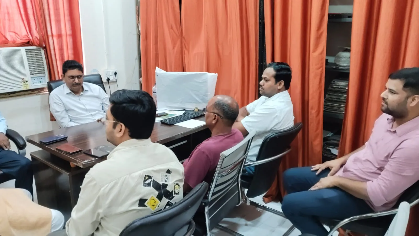 सिविल संविदा के व्यापारियों के साथ राज्य कर विभाग द्वारा ’’संवाद कार्यक्रम’’ आयोजित