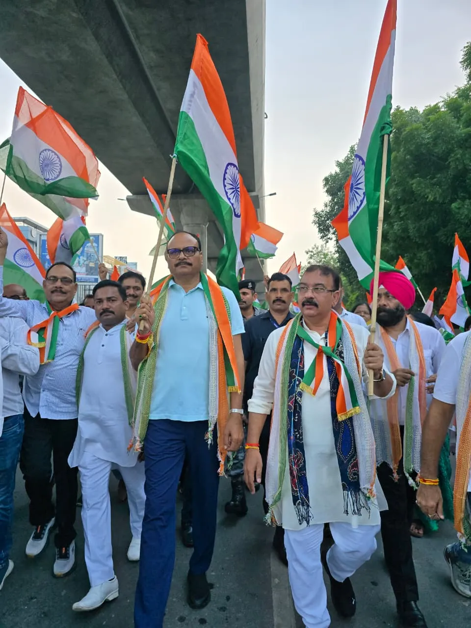 तिरंगा यात्राओं की धूम, मण्डल स्तर पर आयोजन 