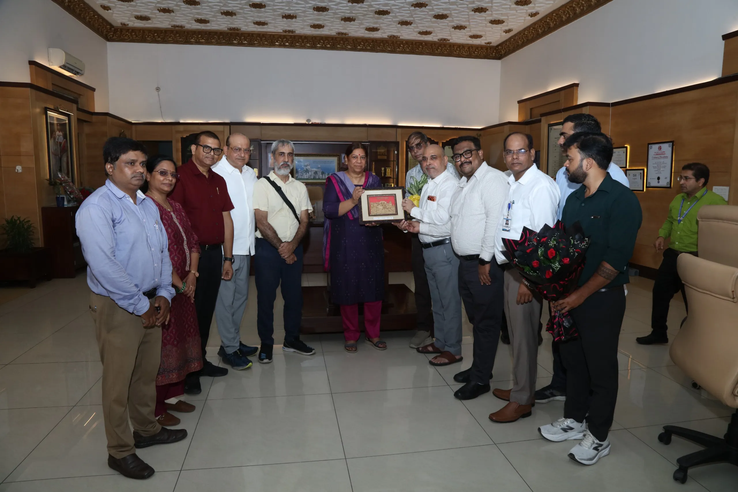 प्रोविंशियल फिजियोथैरेपिस्ट एसो ने पद्मश्री डॉ सोनिया नित्यानंद को दी बधाई