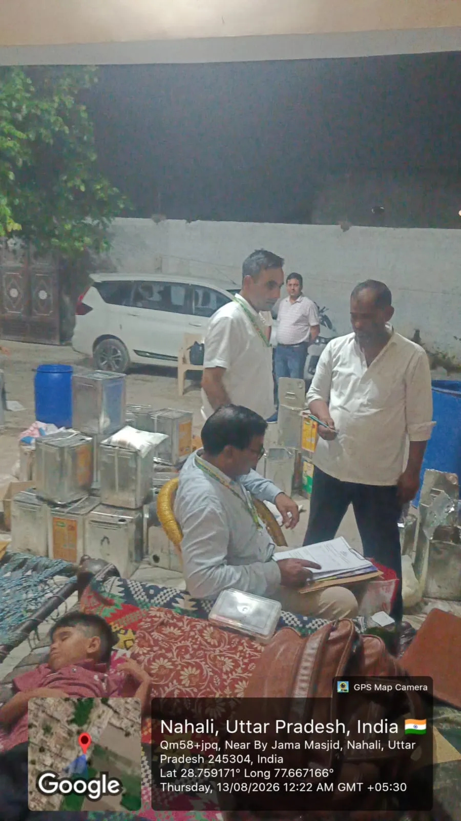  एक्शन :  7,686 किलो खाद्य सामग्री नष्ट, 6 एफआईआर 