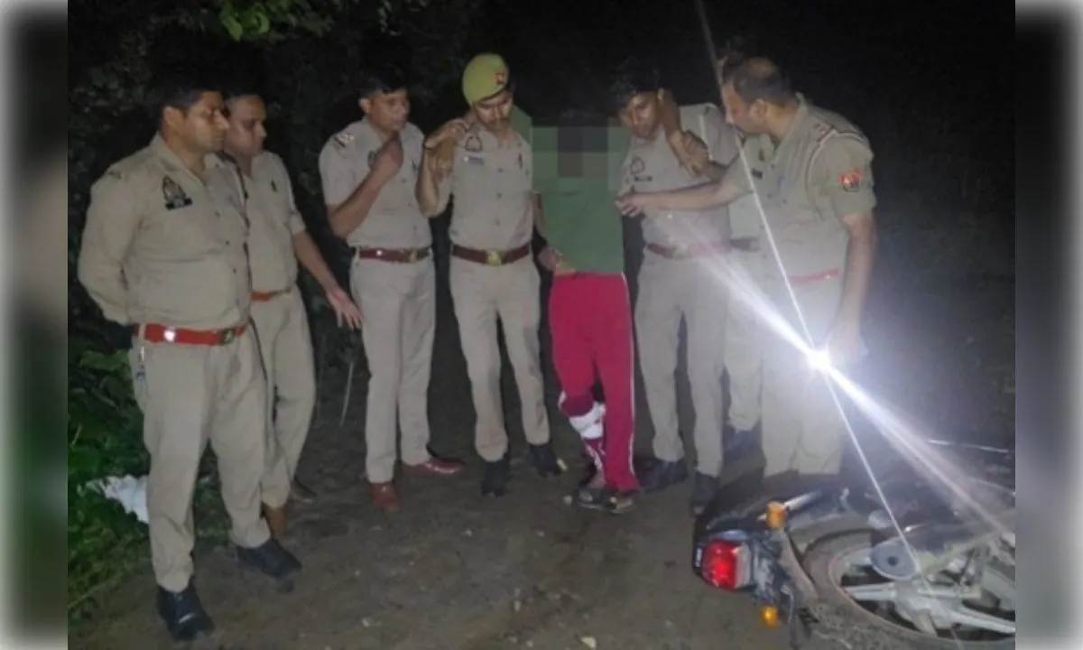मुठभेड़ में पैर में गोली लगने के बाद लूट का आरोपी गिरफ्तार