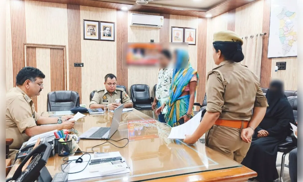 जनता दर्शन में पुलिस अधीक्षक द्वारा सुनी गई जन समस्याएं
