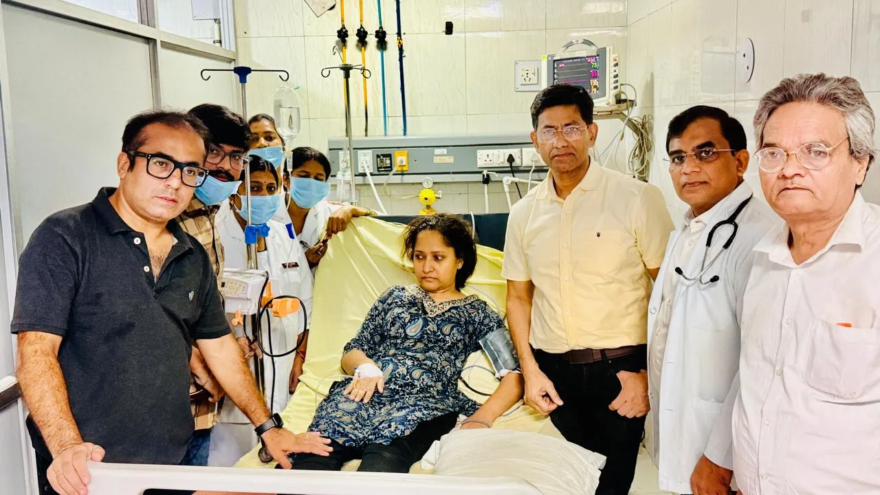सिविल अस्पताल: चोकिंग की शिकार महिला की बची जान