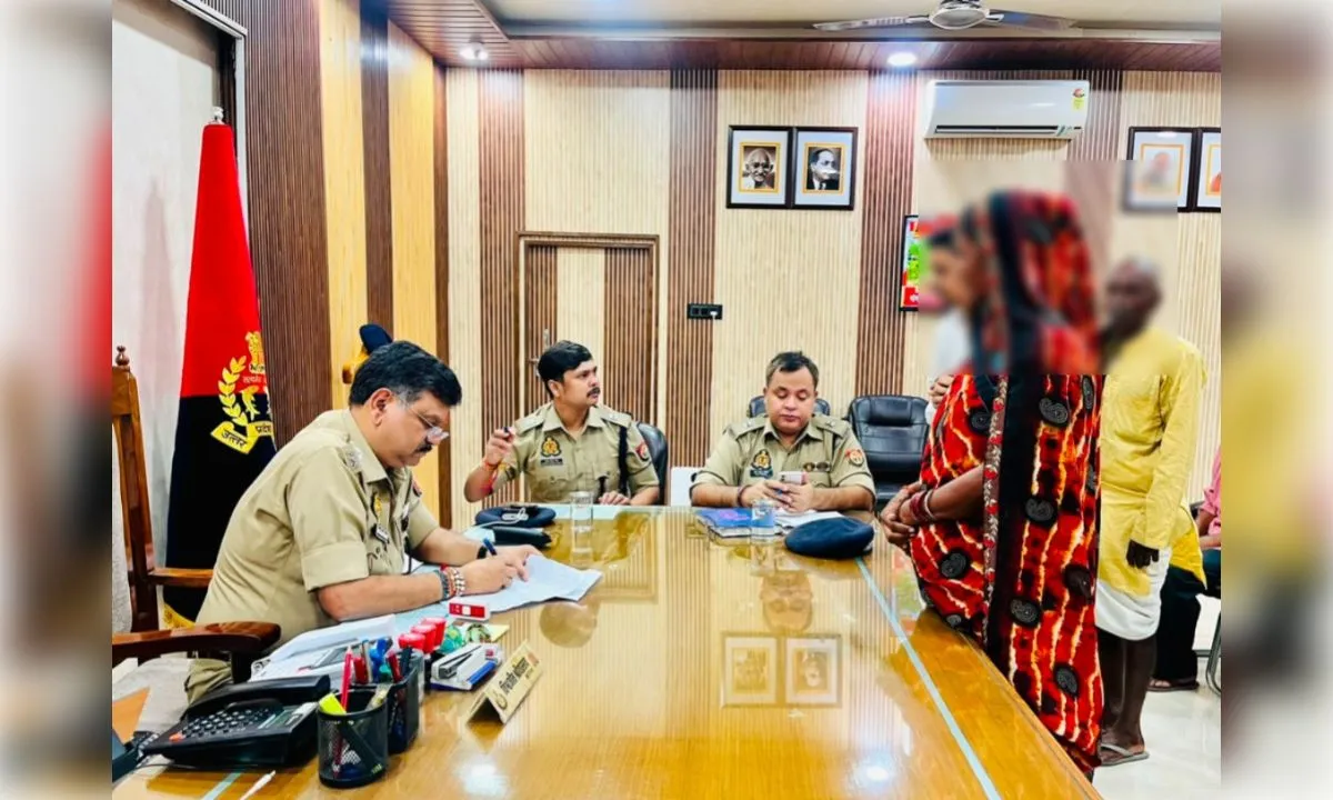 जनता दर्शन में पुलिस अधीक्षक द्वारा सुनी गई जन समस्याएं