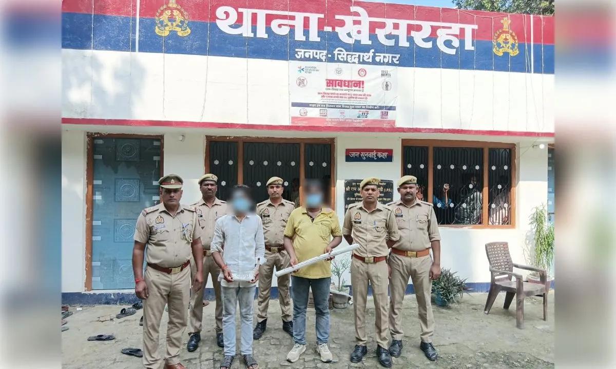हत्या के प्रयास में वांछित दो आरोपी गिरफ्तार, भेजे गए जेल