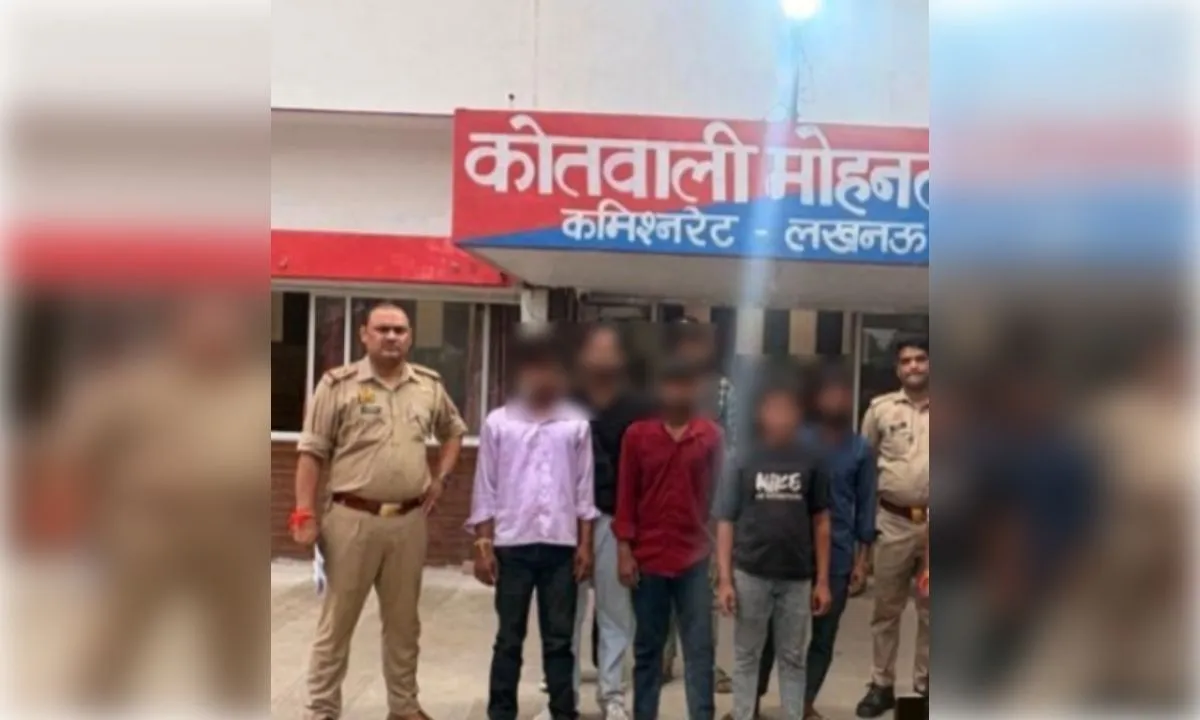 कार में तोड़फोड़ करने वाले तीन आरोपी गिरफ्तार, तीन नाबालिग संरक्षण में