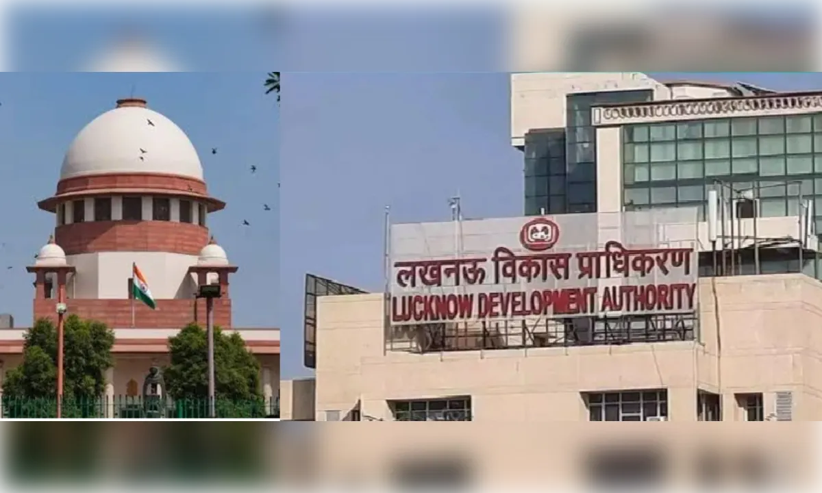 अलीगंज अग्निकांड पर एलडीए वीसी को सुप्रीम कोर्ट ने भेजा अवमानना नोटिस