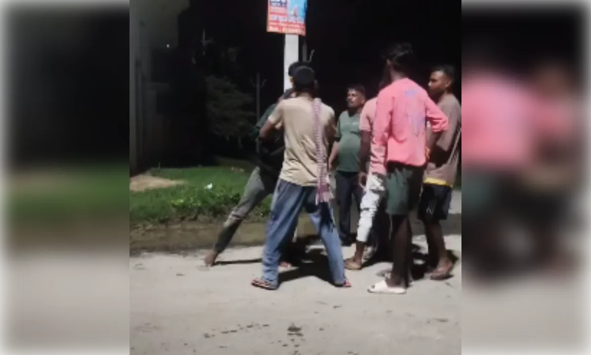 अवैध पिस्टल लहराते युवक का वीडियो वायरल, मारपीट का आरोप