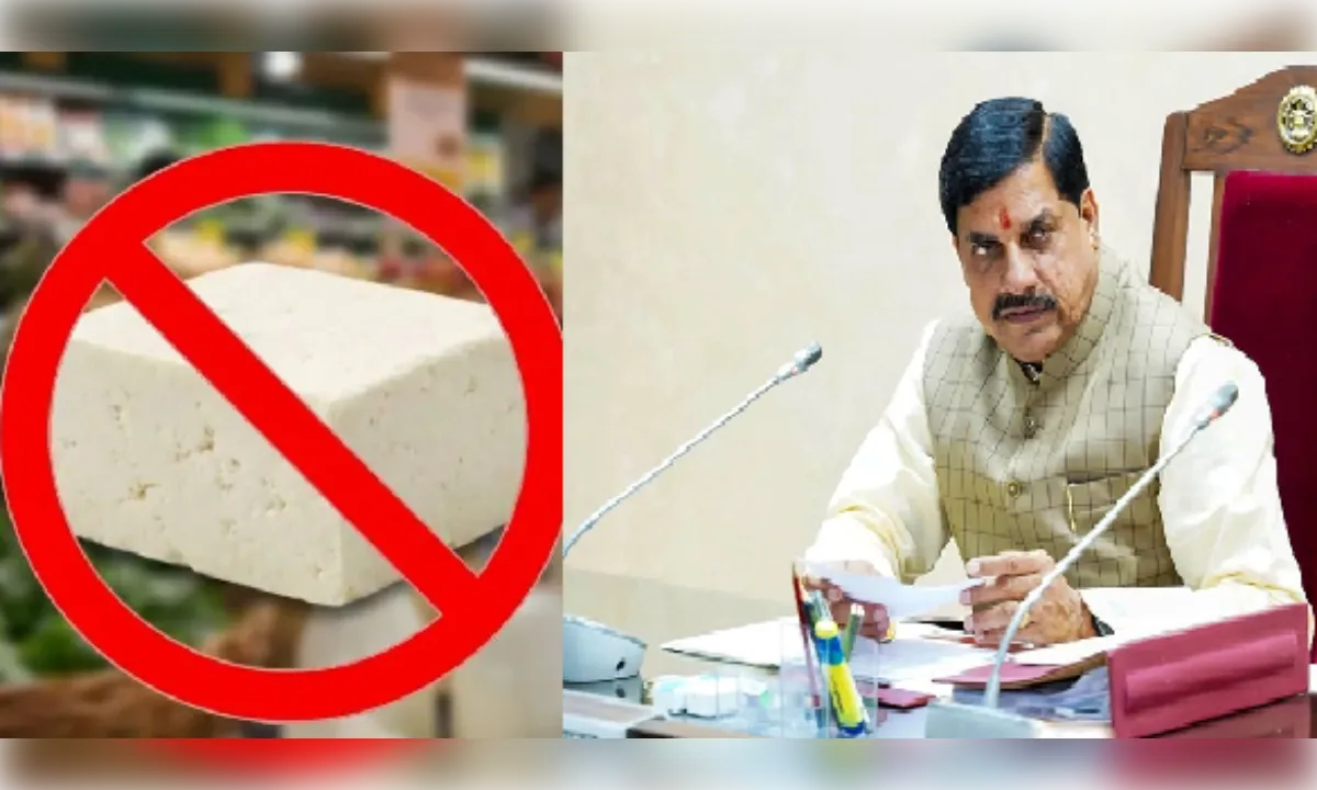 मध्य प्रदेश में एनालॉग पनीर बैन, सरकार ने कसी कमर, जानें क्या है वजह