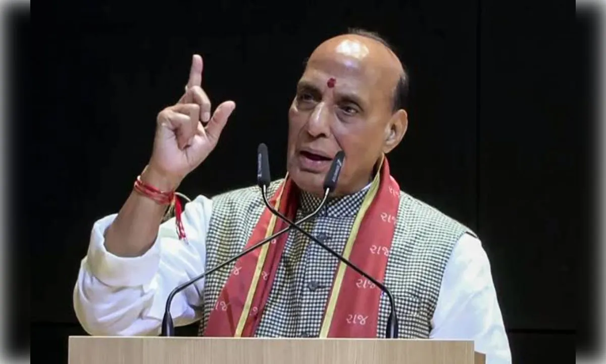 वंदे मातरम् के सम्मान को लेकर राजनाथ ने कांग्रेस को घेरा