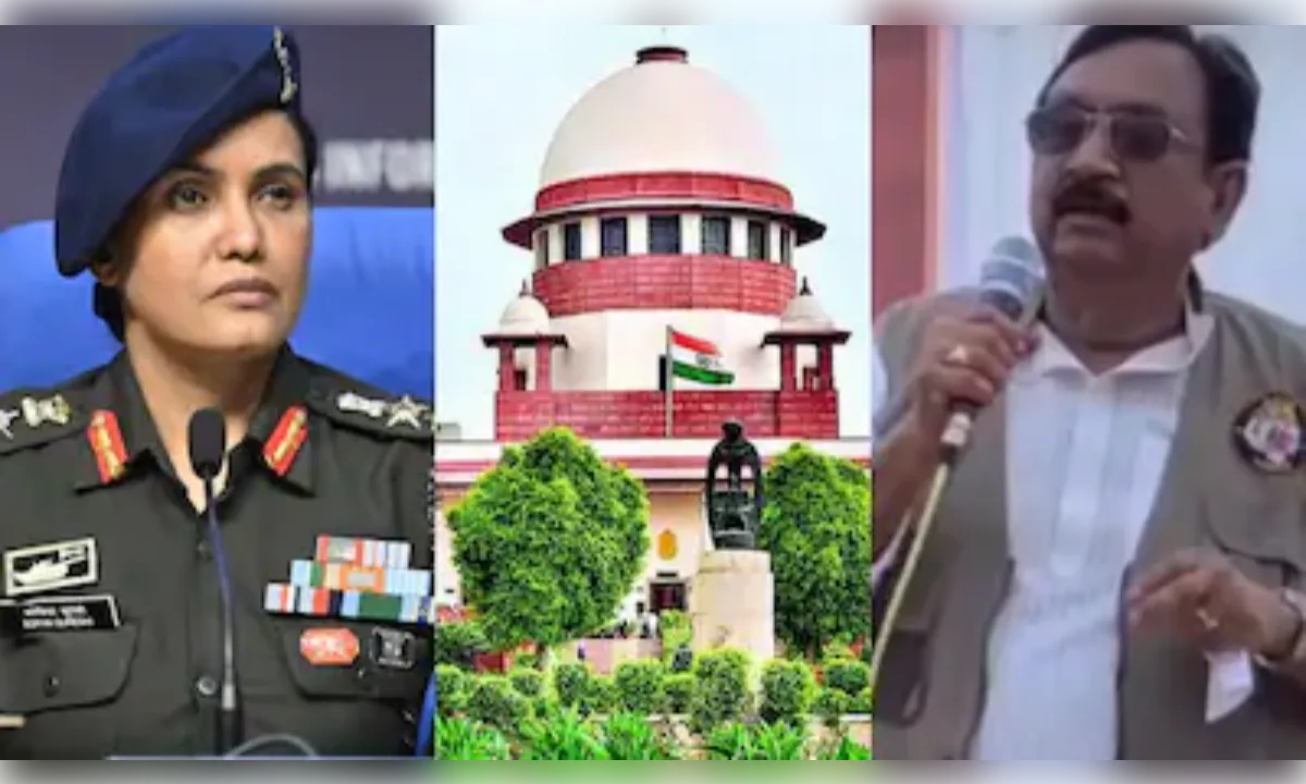 कर्नल सोफिया टिप्पणी मामले में विजय शाह की जांच रिपोर्ट SC में दाखिल