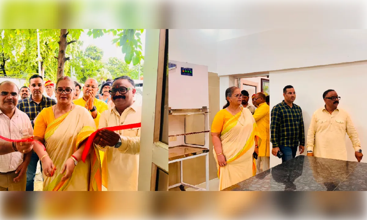 ऐशबाग जलकल मुख्यालय में आधुनिक वाटर टेस्टिंग लैब शुरू