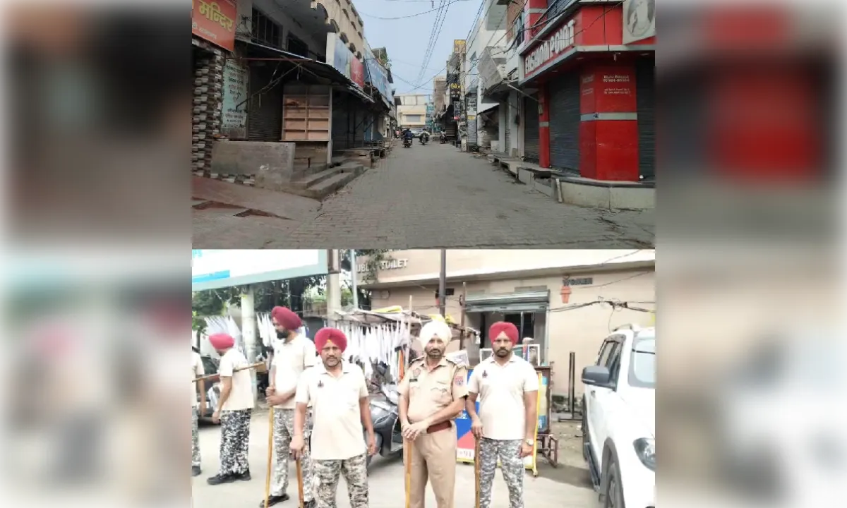 सिख बंदियों की रिहाई की मांग को लेकर पंजाब बंद का मिला-जुला असर