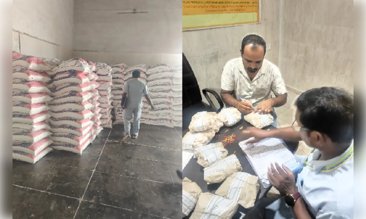 डीएम के निर्देश पर आटा मिलों में छापेमारी, 6 नमूने जांच को भेजे