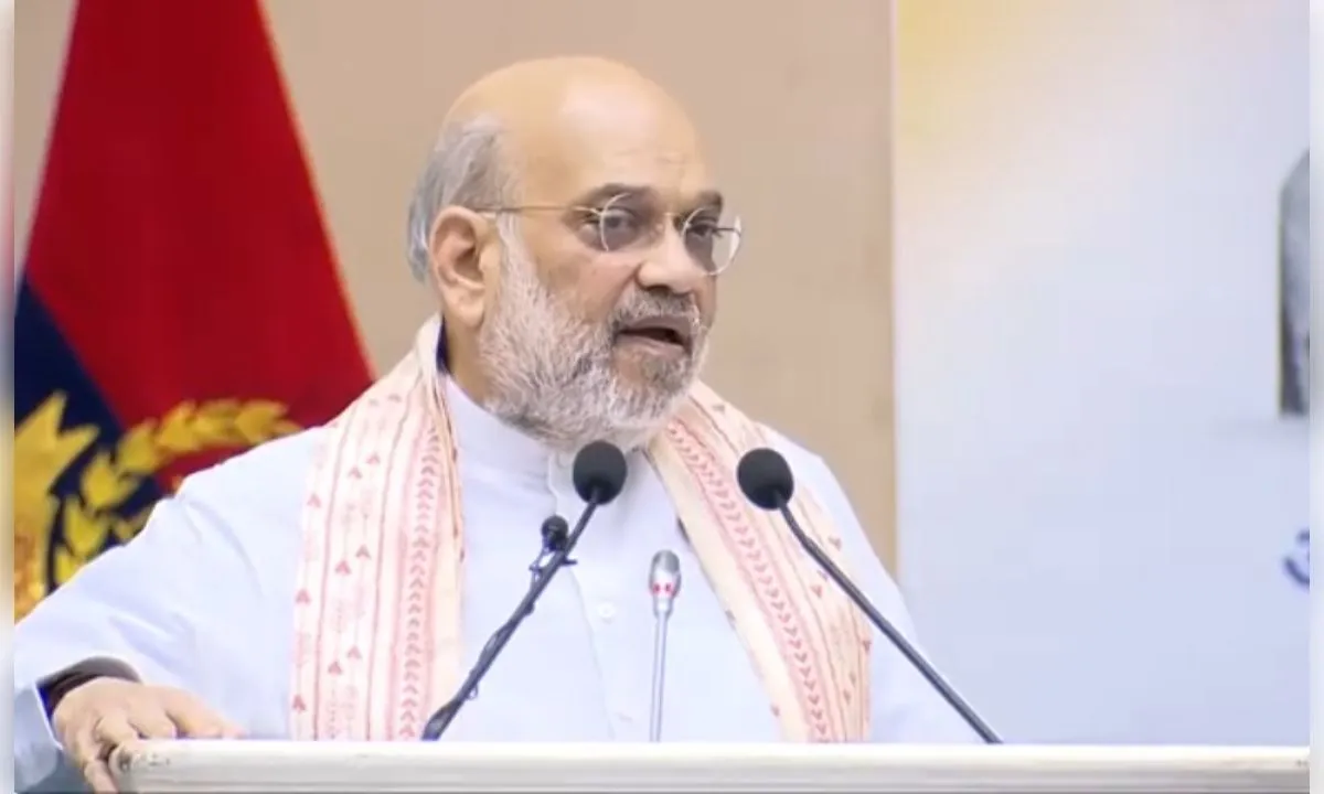 कल अमित शाह करेंगे एएनटीएफ प्रमुखों के राष्ट्रीय सम्मेलन का शुभारंभ