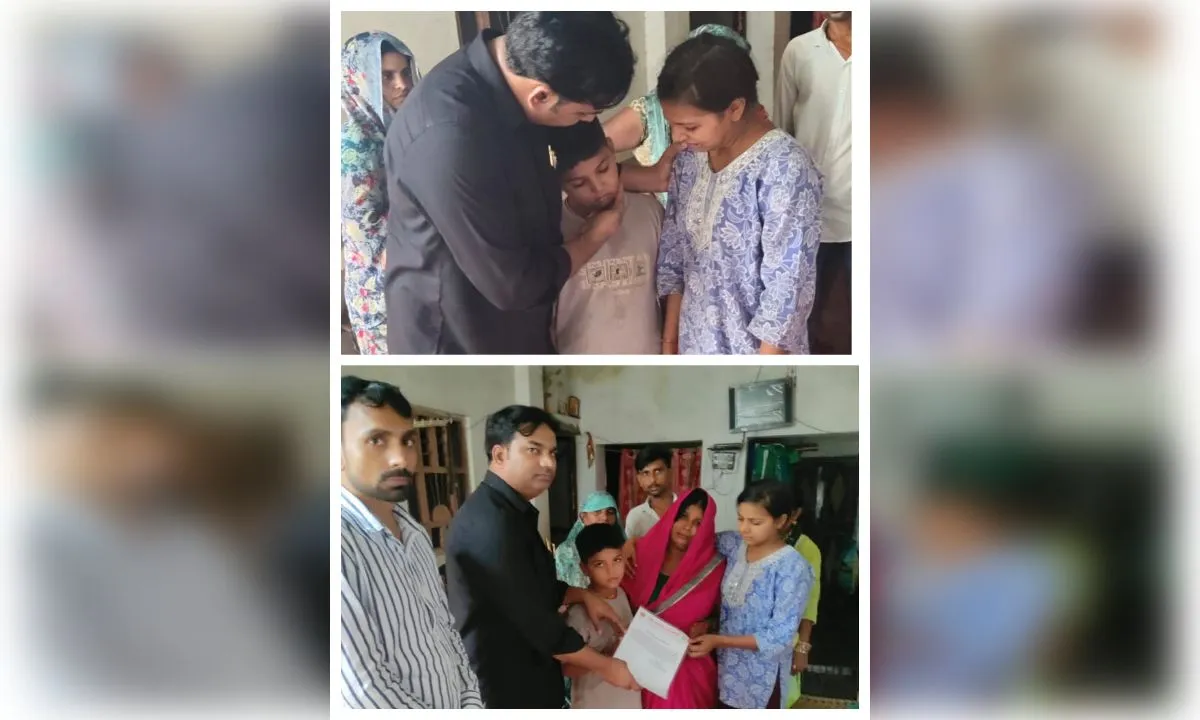 पिता की मौत, कॉलेज ने उठाया दो बच्चों की पढ़ाई का जिम्मा