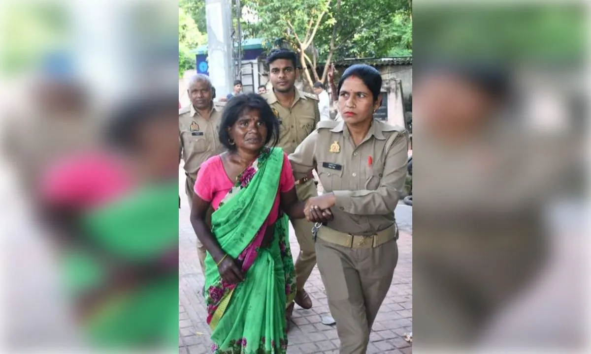 सीएम आवास के पास पीड़ित महिला टावर पर चढ़ी, काटा हंगामा