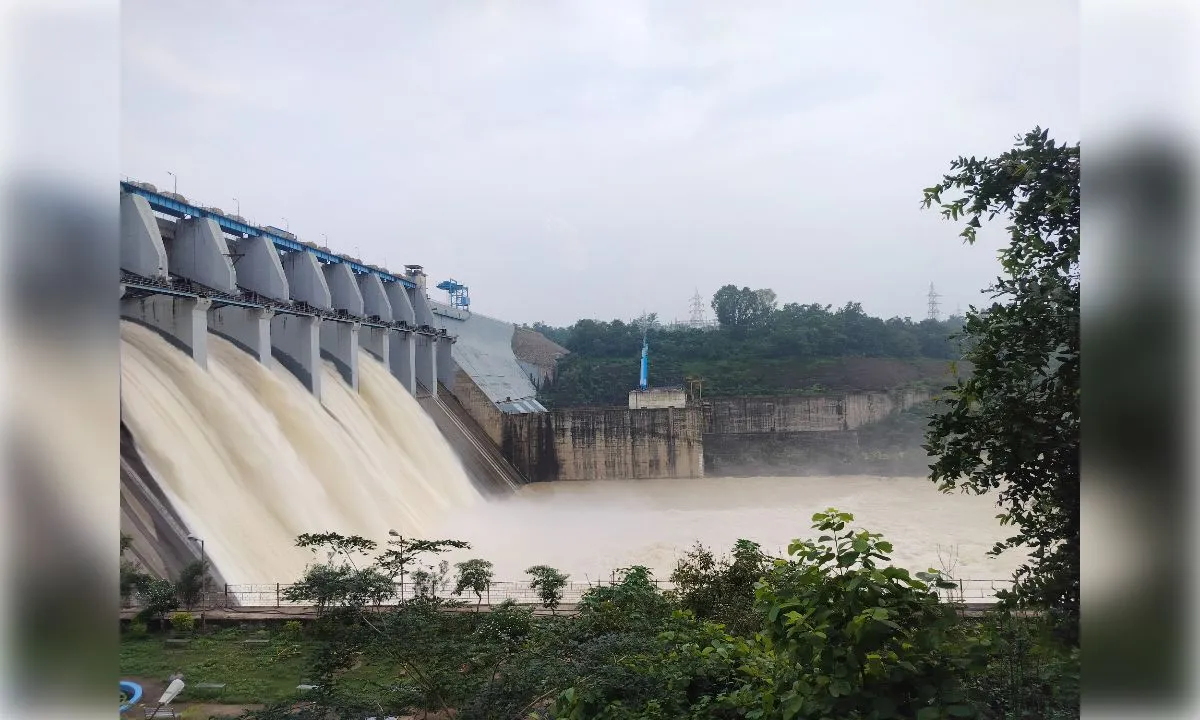 मिनीमाता बांगो बांध का जलस्तर 358.70 मीटर पहुंचा, गेट खुले