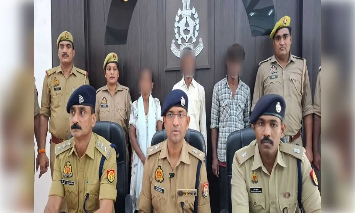 पत्नी ने प्रेमी संग मिलकर की पति की हत्या, चार गिरफ्तार